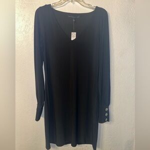 NWT White House Black Market Long Sleeve Chemise w/ Stones